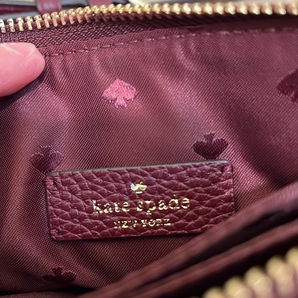 Kate Spade Jackson Forest Floral Triple Gusset Crossbody Bag - Picture 6 of 13